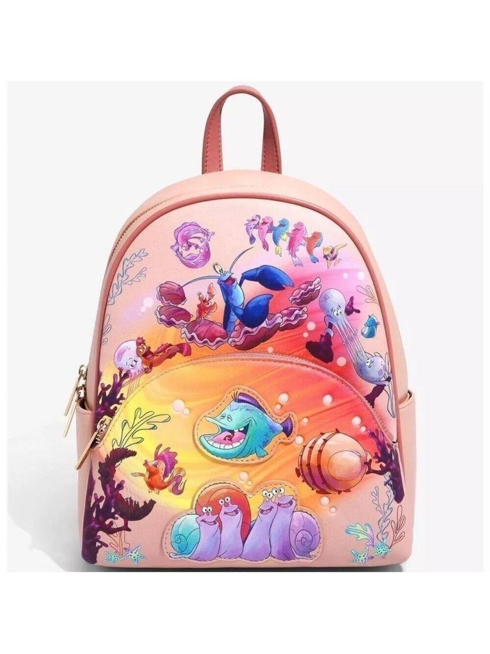 Disney Danielle Nicole Under the Sea Little Mermaid Ariel Mini Backpack